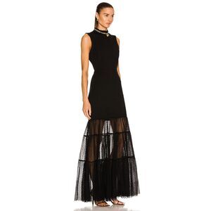Staud Daffodil Dress NWT XL in Black